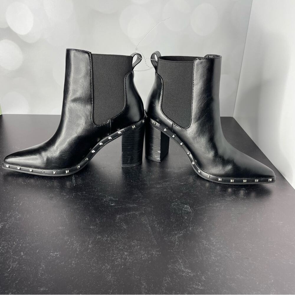 CHARLES BY CHARLES DAVID Women’s Dodger Booties Black Sz 5.5 - Picture 6 of 9